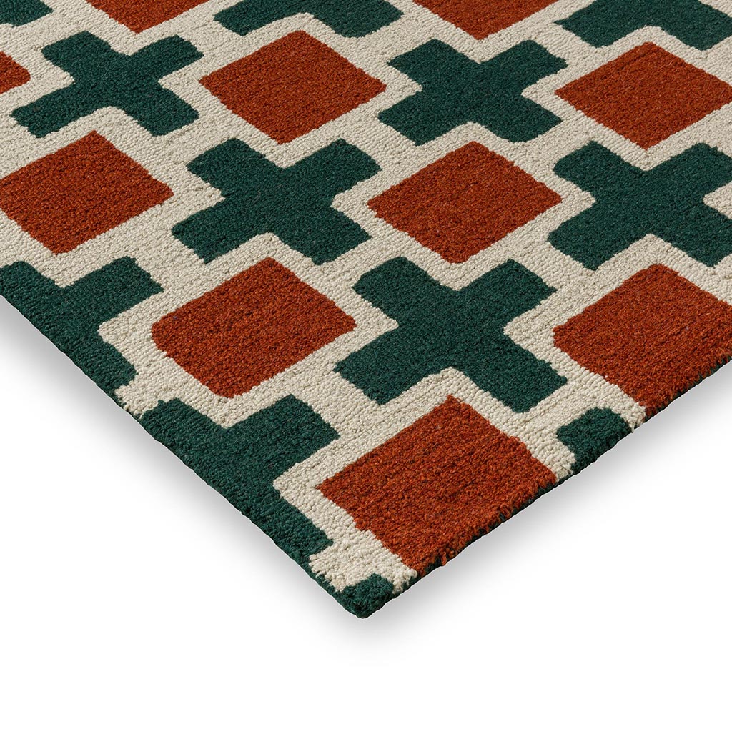 Килим Cross Rust | Розмір: 160 x 230 см