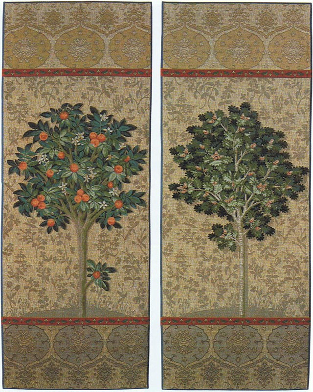 Гобелен Set of 2 tapestries: Tree