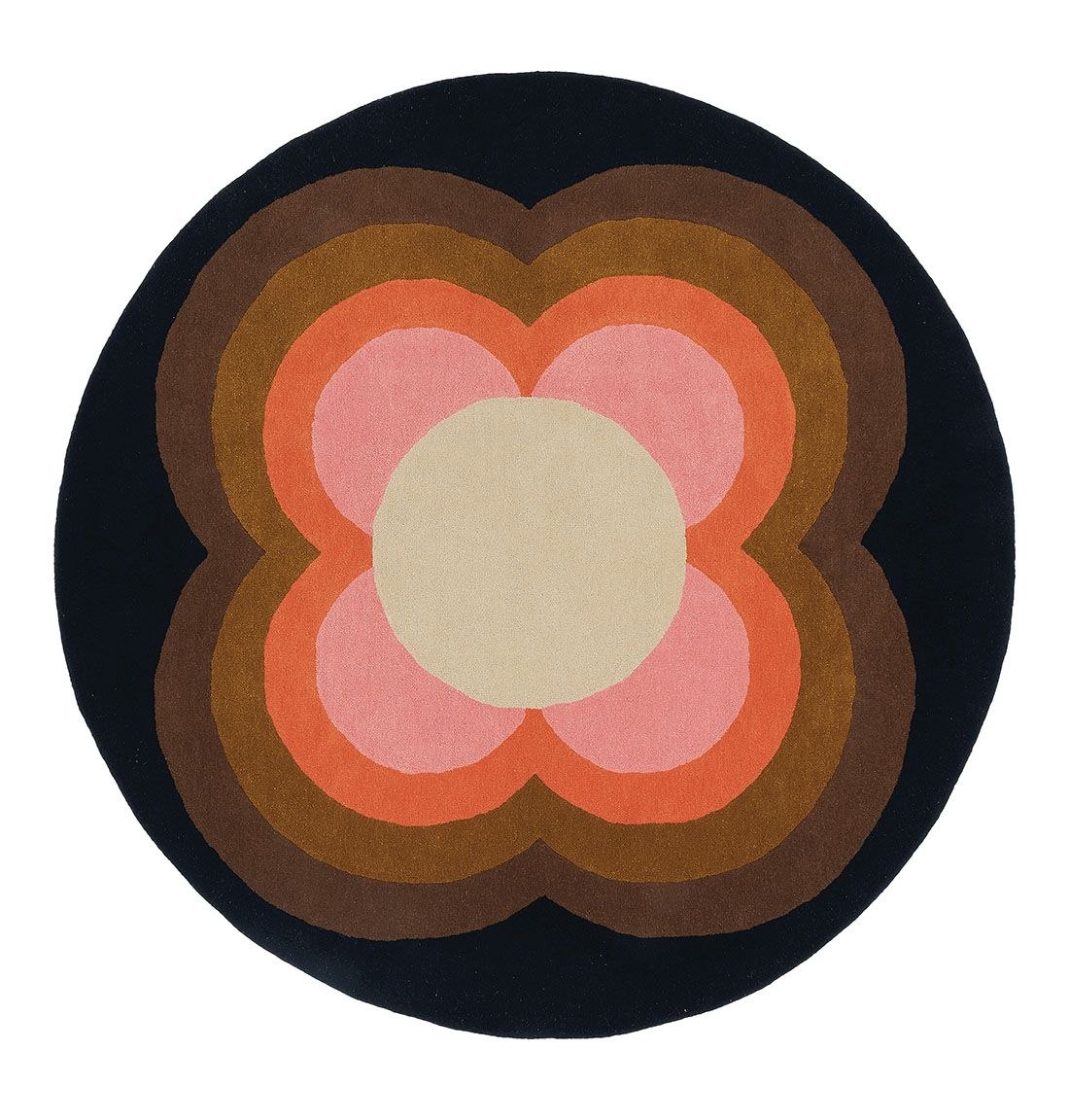 Килим Sunflower Pink Circle ☞ Розмір: Ø 150 см