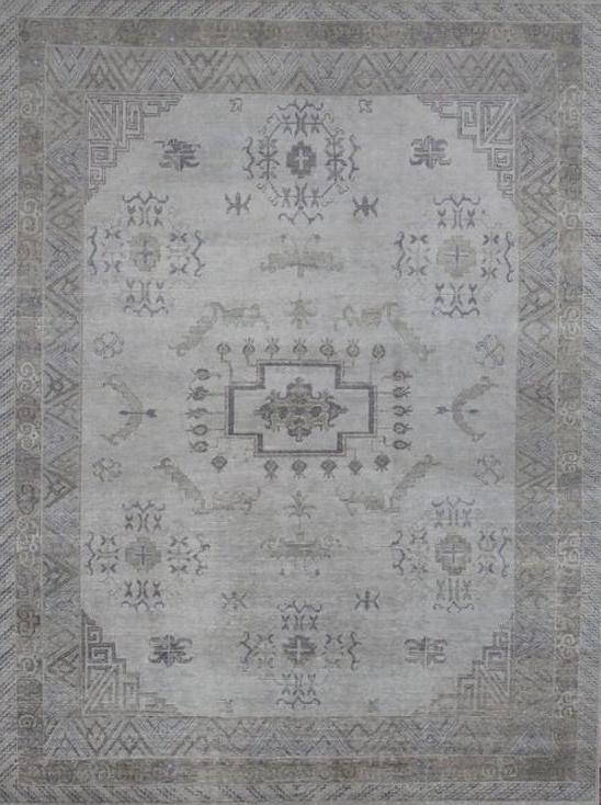 Килим з шерсті Khotan Grey