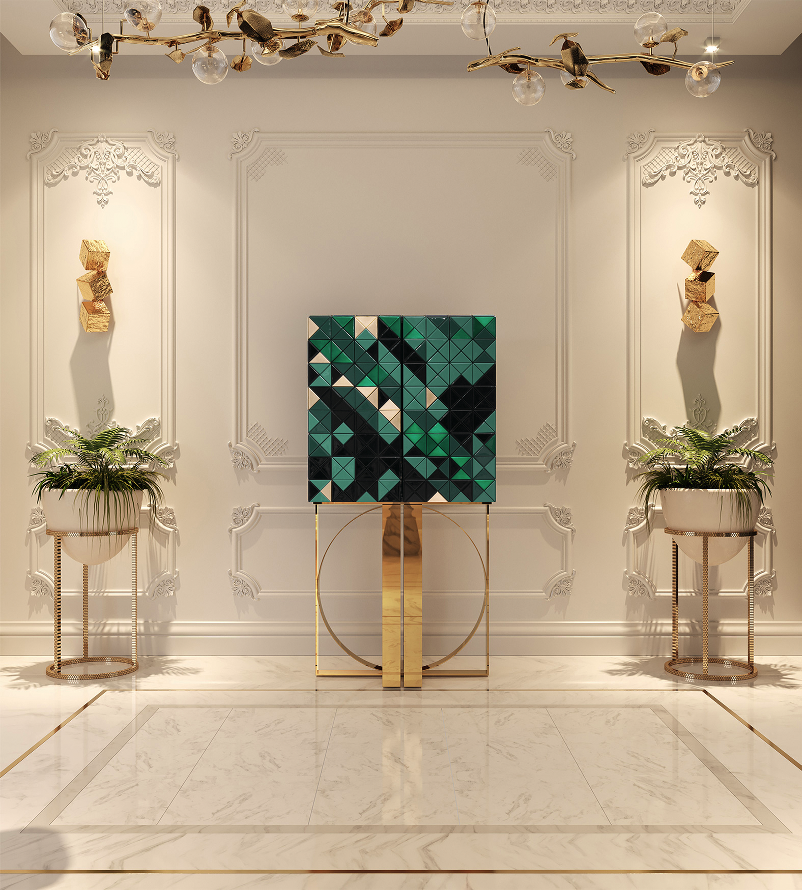 Шафа Mosaic Green