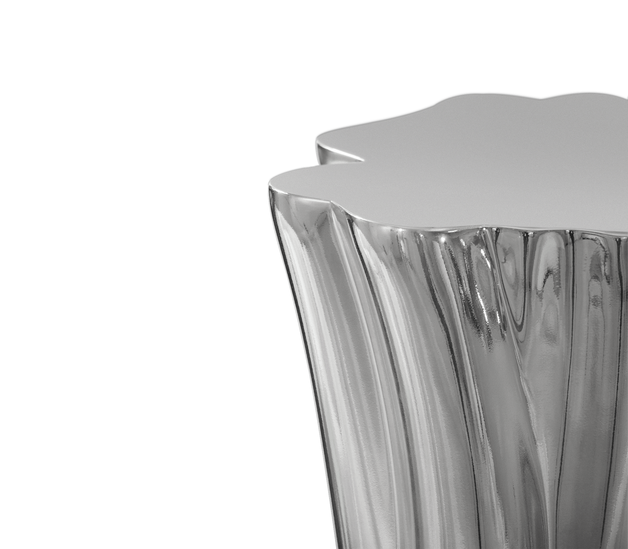 Тумба Monochrome Silver Premium