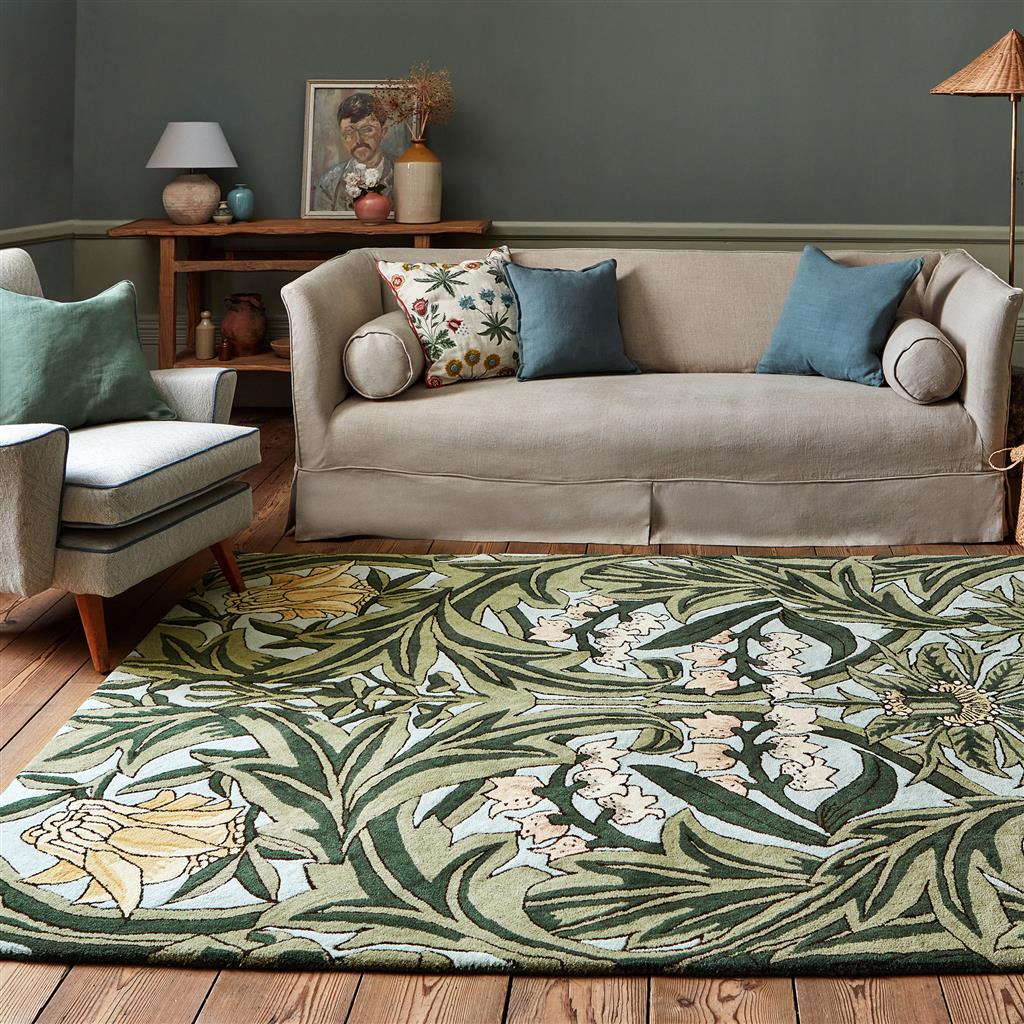 Килим ручної роботи Bluebell Leafy Arb Gr 127607 | Розмір: 200 x 280 см