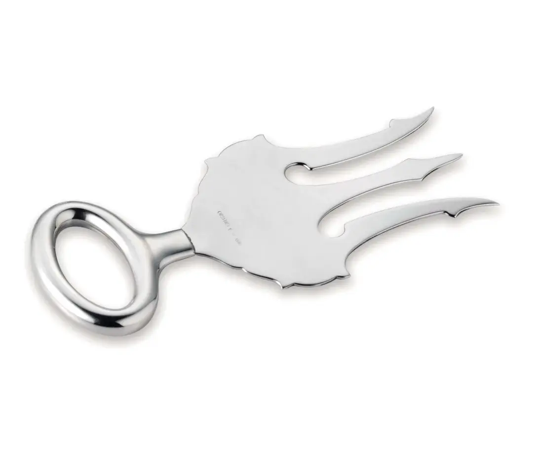Серебряная вилка для хлеба