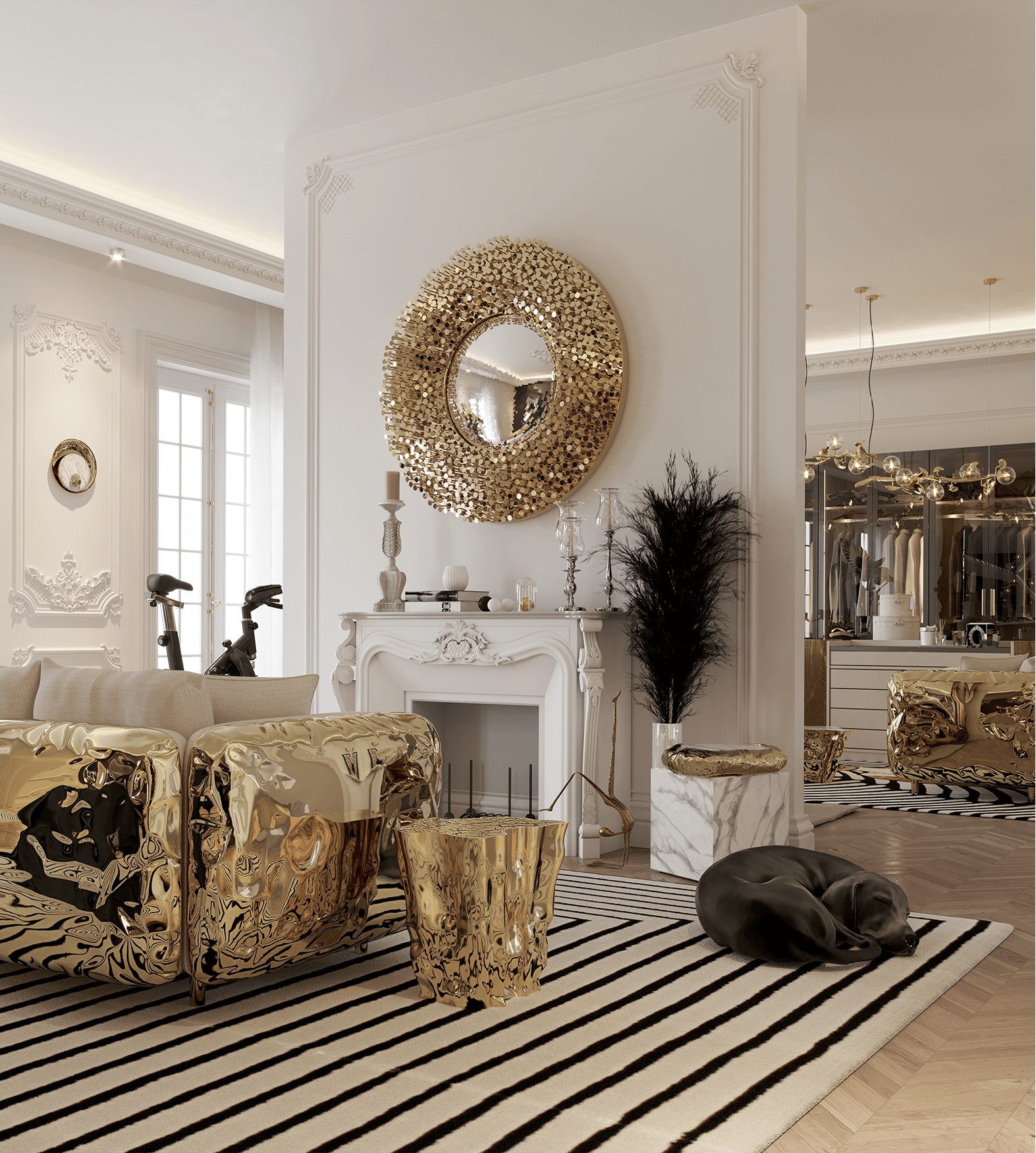 Приставной столик Eden Collection