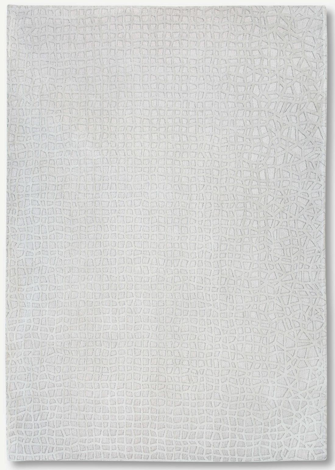 Килим абстрактний Бельгія Trammel - Willow White | Розмір: 140 x 200 см