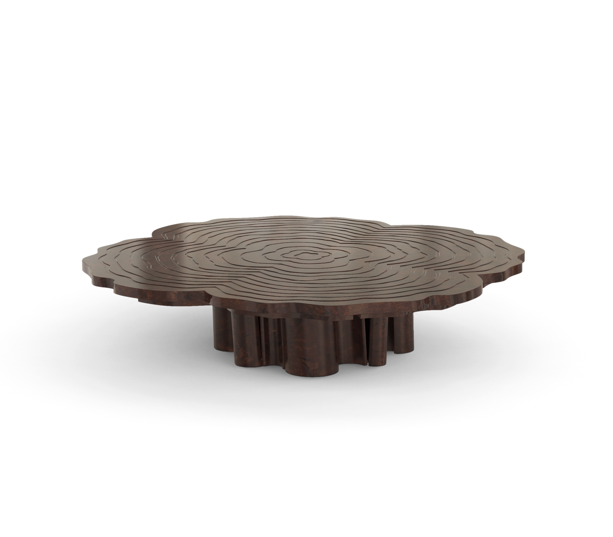 Журнальный столик Fortuna Walnut 3-Piece Set