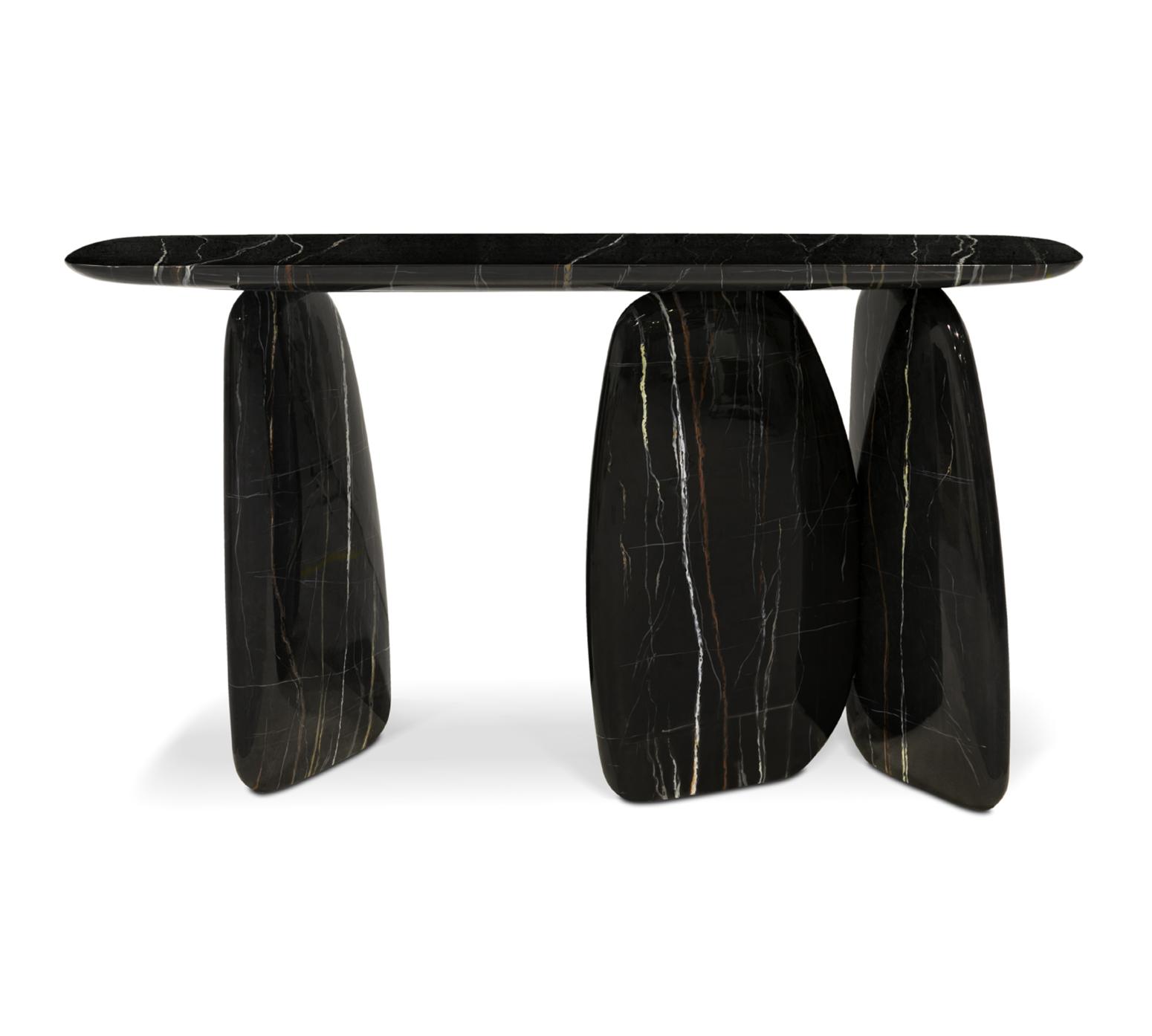 Консоль Sculptural Black