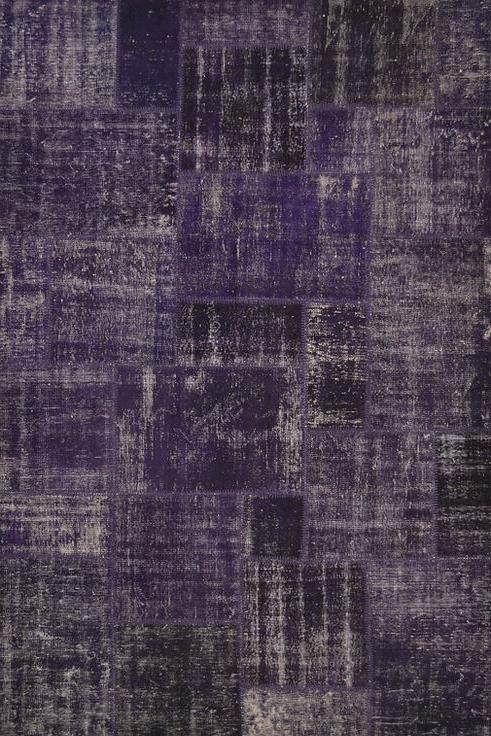 Килим печворк Dark Purple | Розмір: 250 x 300 см