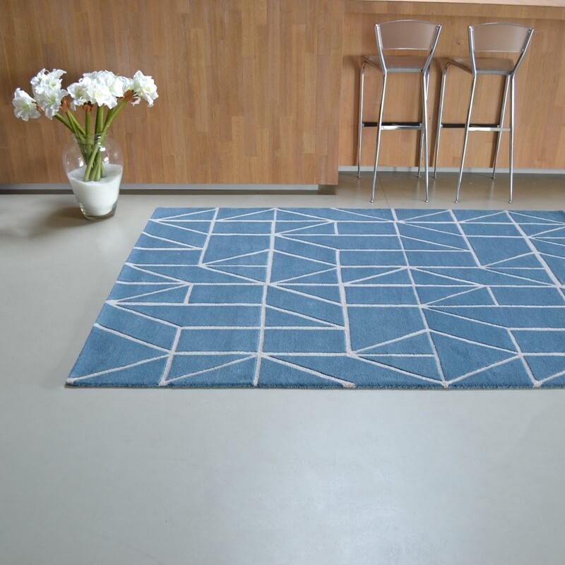 Шерстяний килим Viso Denim | Розмір: 120 x 180 см