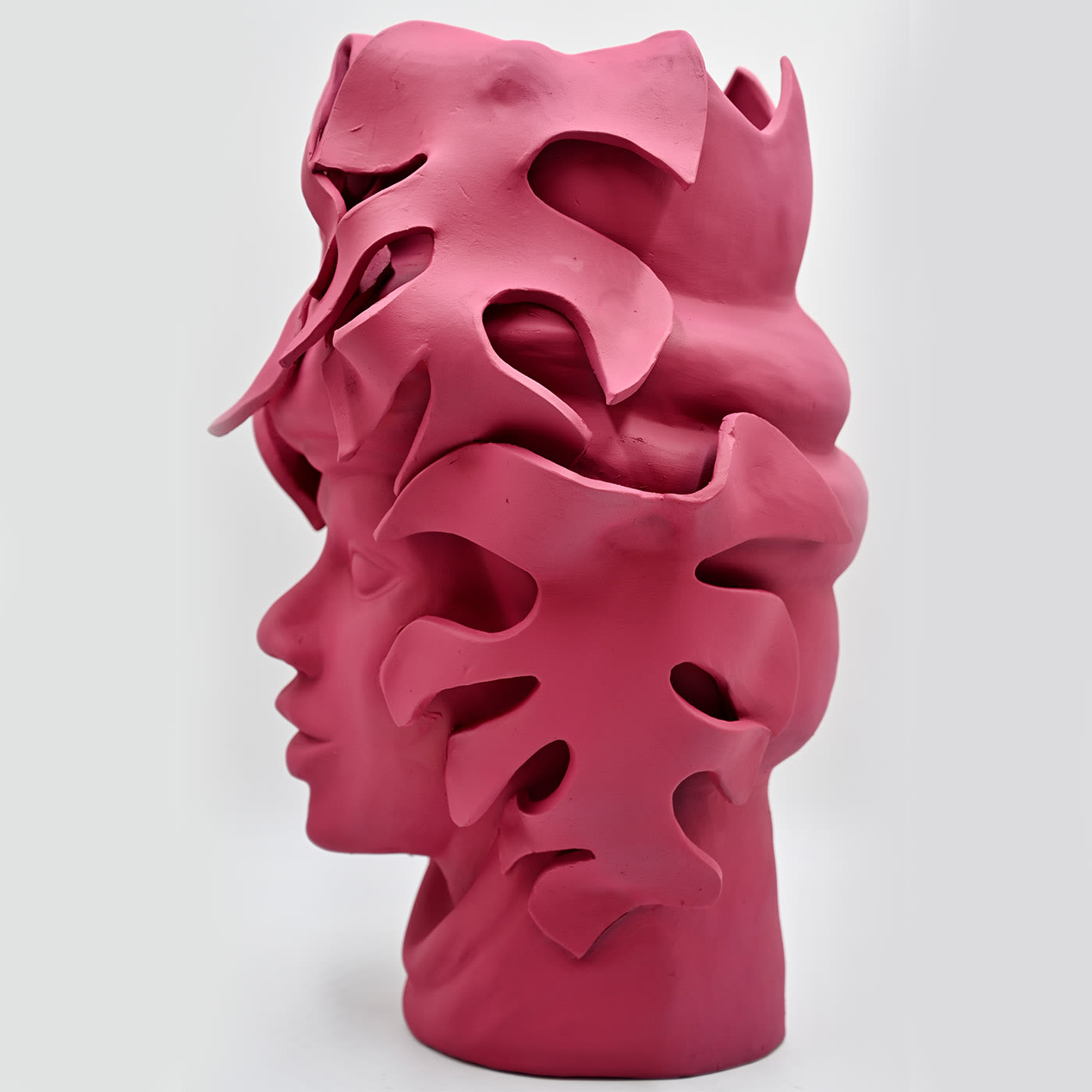 Розовая скульптура Moor's Head
