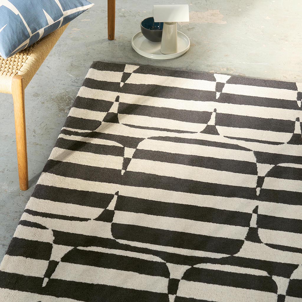 Ковер Block Stripe Charcoal | Размер: 250 × 350 см