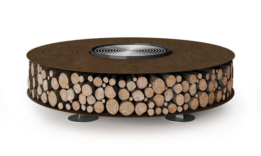 Уличная жаровня Zero Steel corten (Италия)