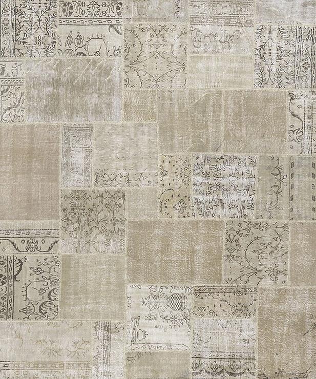 Ковер пэчворк бежевый Natural Patchwork