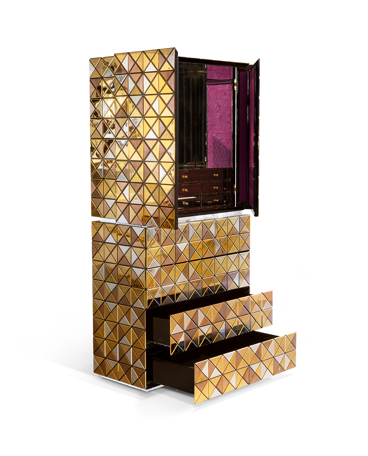 Шкаф Mosaic II Gold