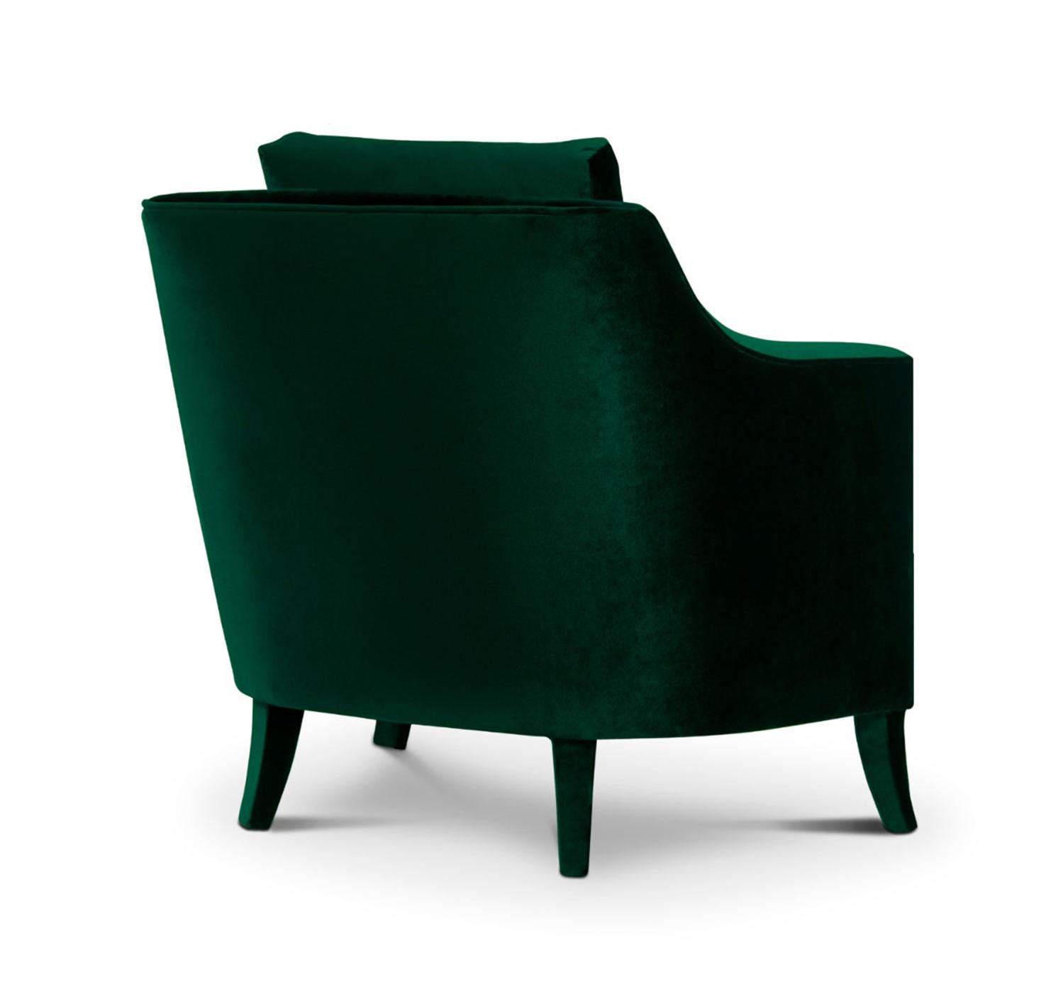 Оксамитове крісло Plush Velvet