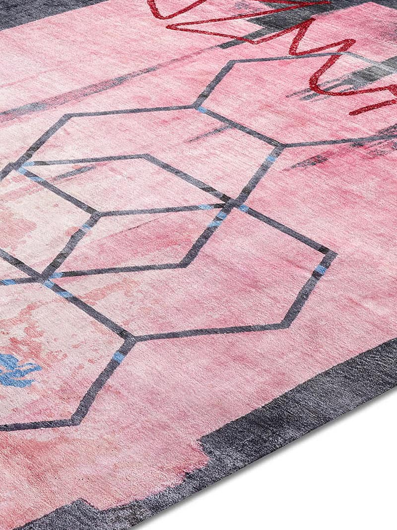 Премиальный узелковый ковер ручной работы Always Pink | Размер: 305 x 427 см