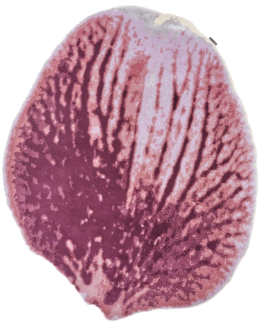 Круглый ковер итальянский ручной работы Orchis | Размер: 174 x 200 см