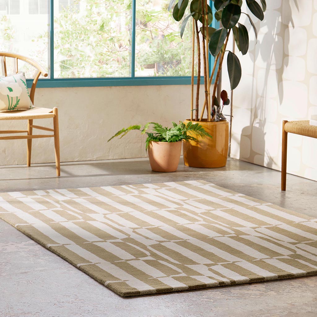 Килим Block Stripe Pebble | Розмір: 120 x 180 см