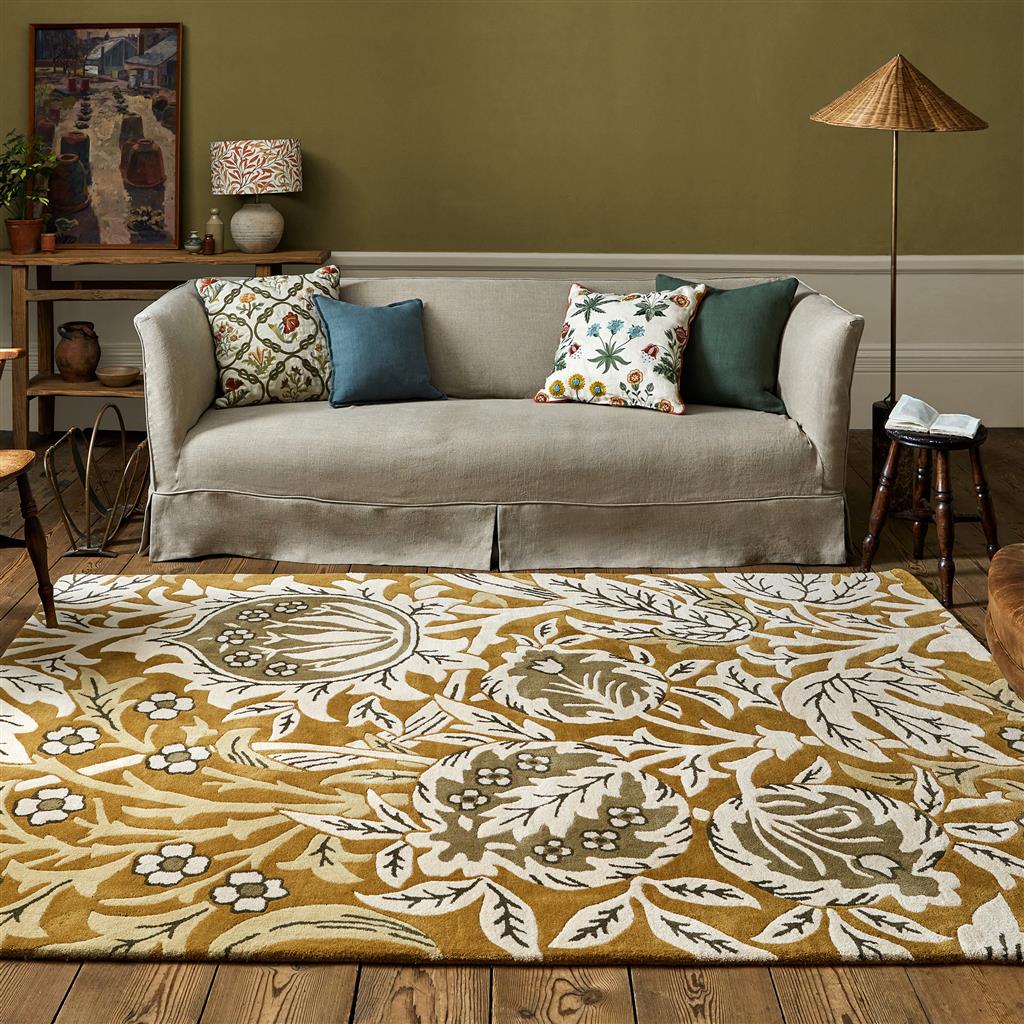 Килим ручної роботи Elmcote Gold 127806 | Розмір: 200 x 280 см