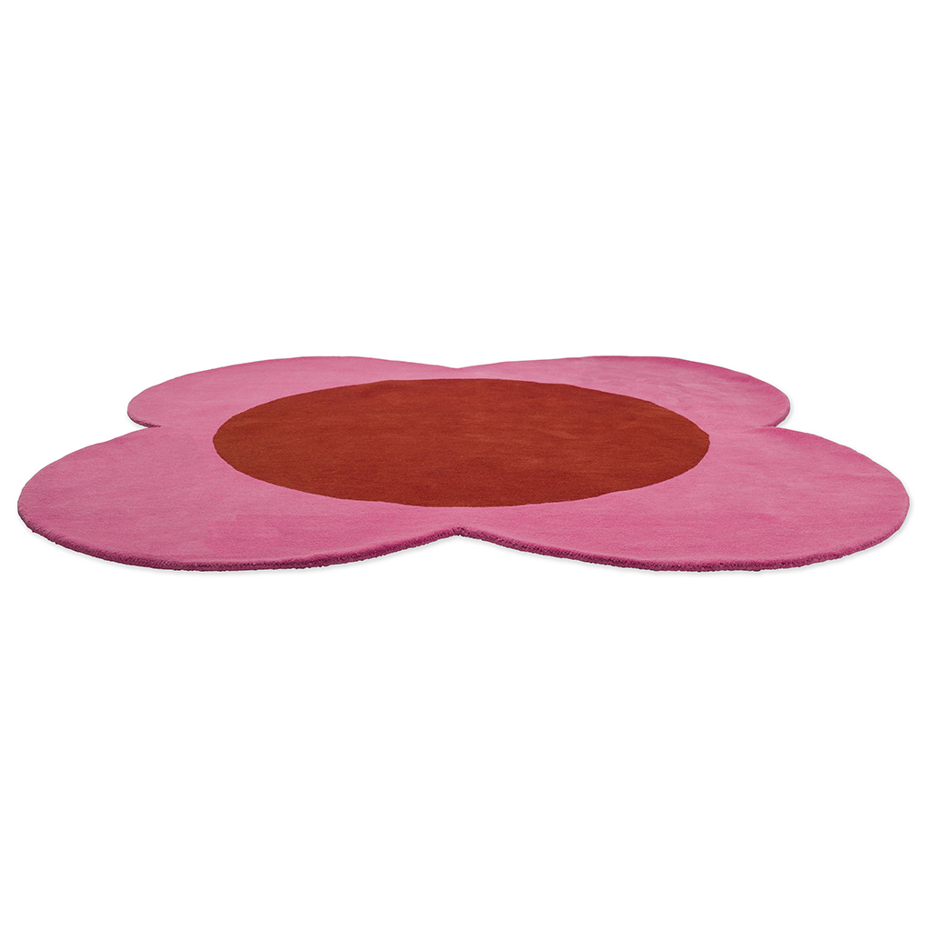Килим Flower Spot Pink/Red 158400 | Розмір: Ø 150 см