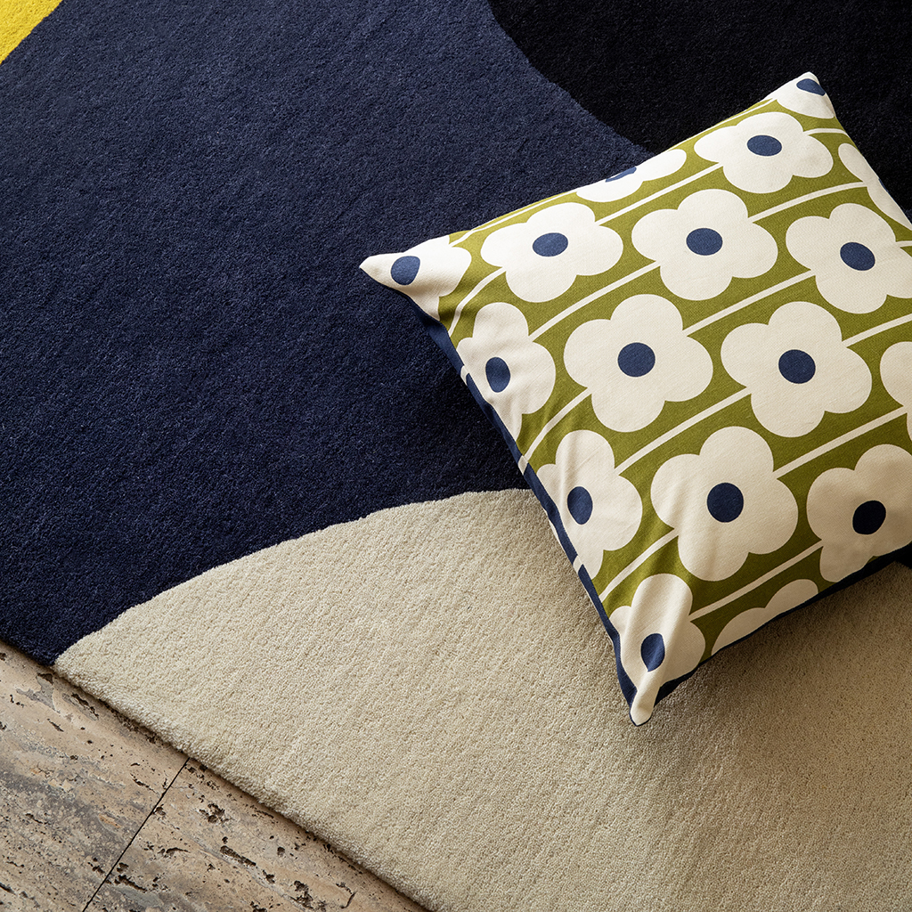 Килим Geo Flower Denim 060608 | Розмір: 160 x 230 см