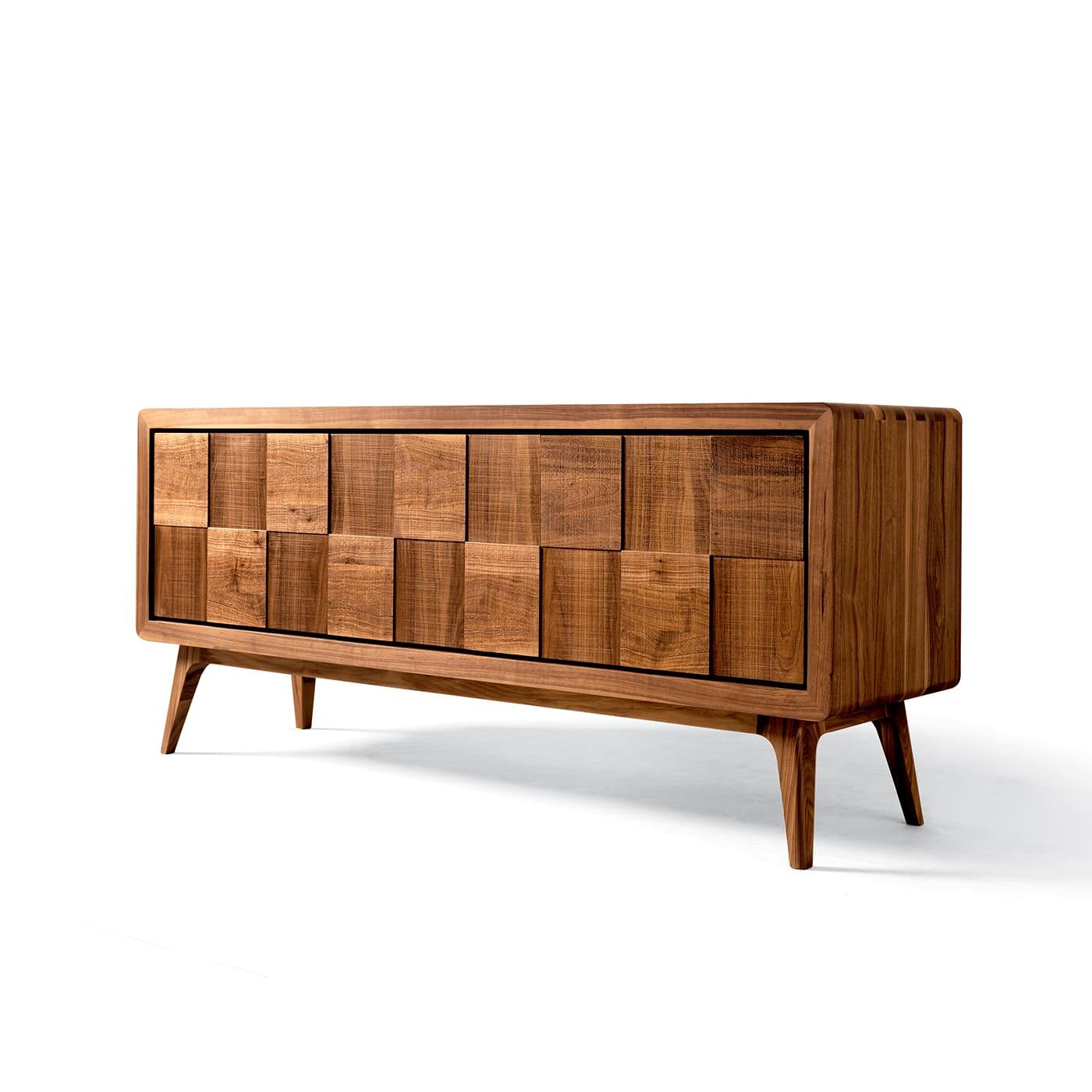 Тумба коричневая Artes Squared Brown