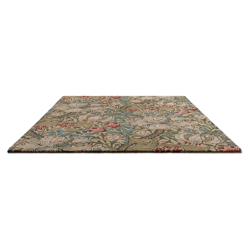 Килим Golden Lily Green Red | Розмір: 250 × 350 см