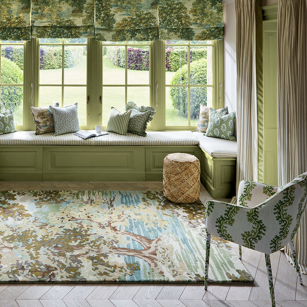 Килим Ancient Canopy Fawn / Olive Green 146701 | Розмір: 170 x 240 см