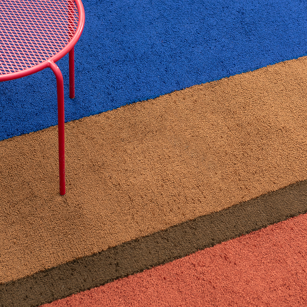 Килим вуличний Habitat Festival Stripe Blue 496518 | Розмір: 200 x 280 см