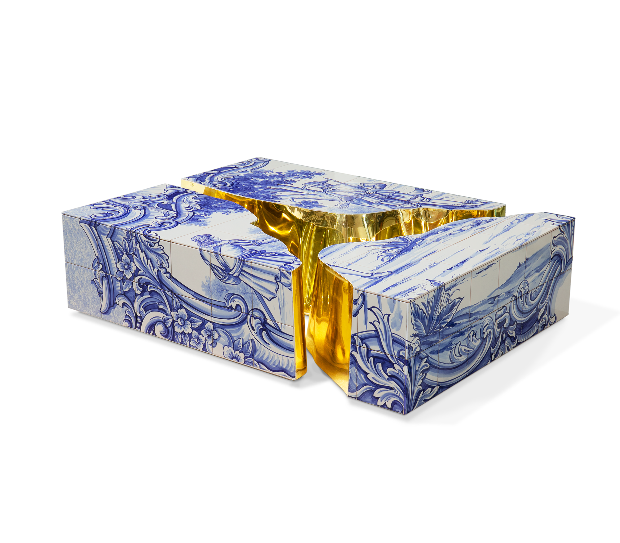 Журнальный столик Fissure Tile