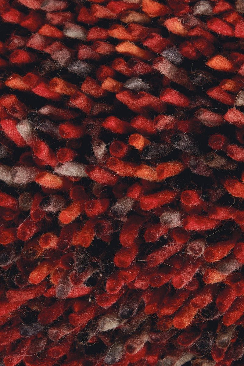 Килим ворсистий Dots Dark Orange ☞ Розмір: 200 x 300 см