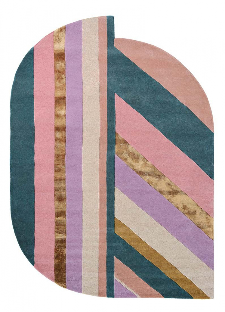 Килим дизайнерський Jardin Pink ☞ Розмір: 250 x 350 см