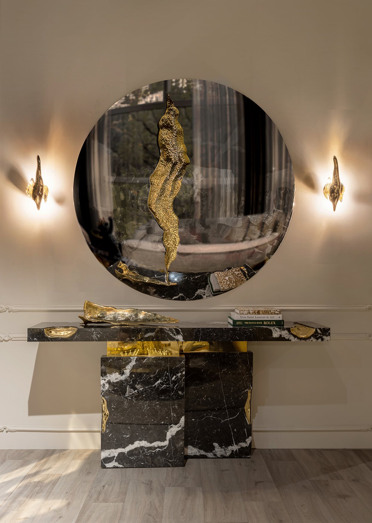 Консоль Dominion Nero Marquina