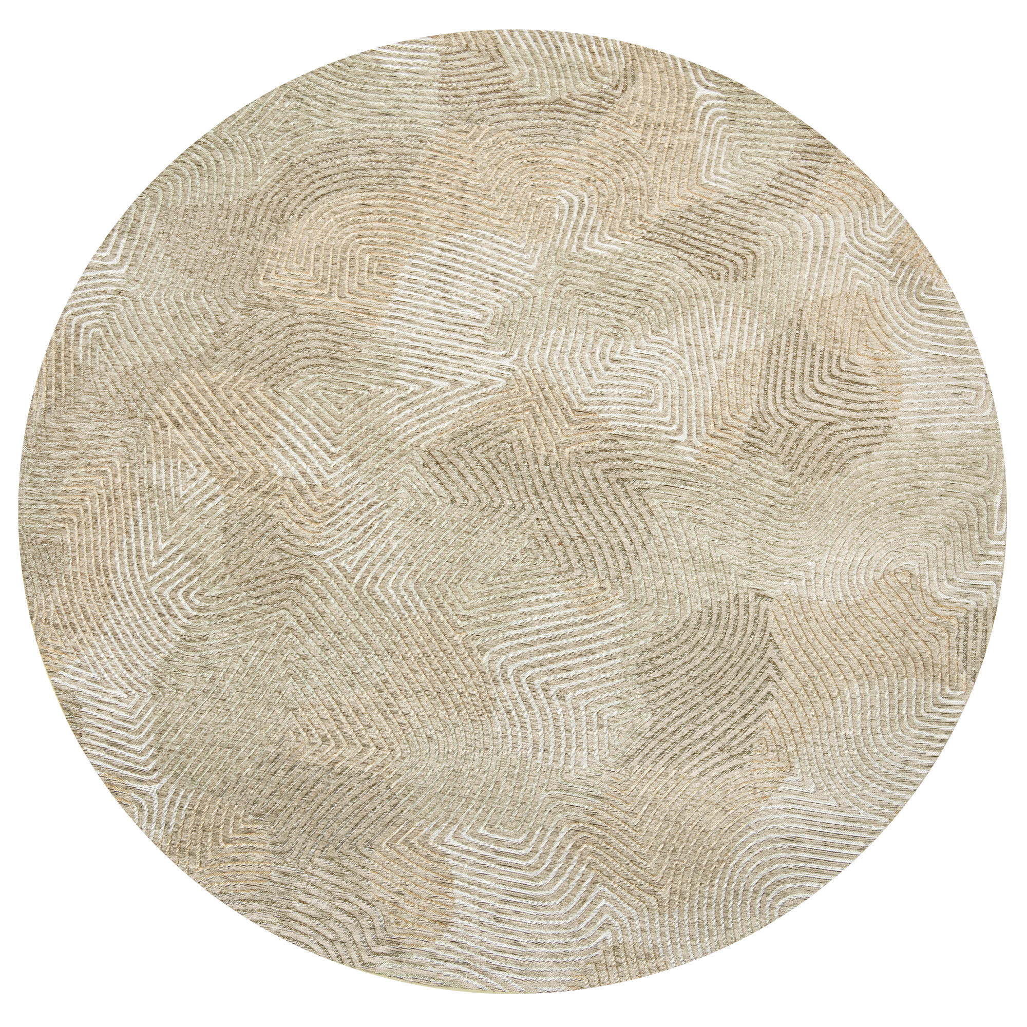 Ковер абстрактный Бельгия Coral - Shell Beige | Размер: 170 x 240 см