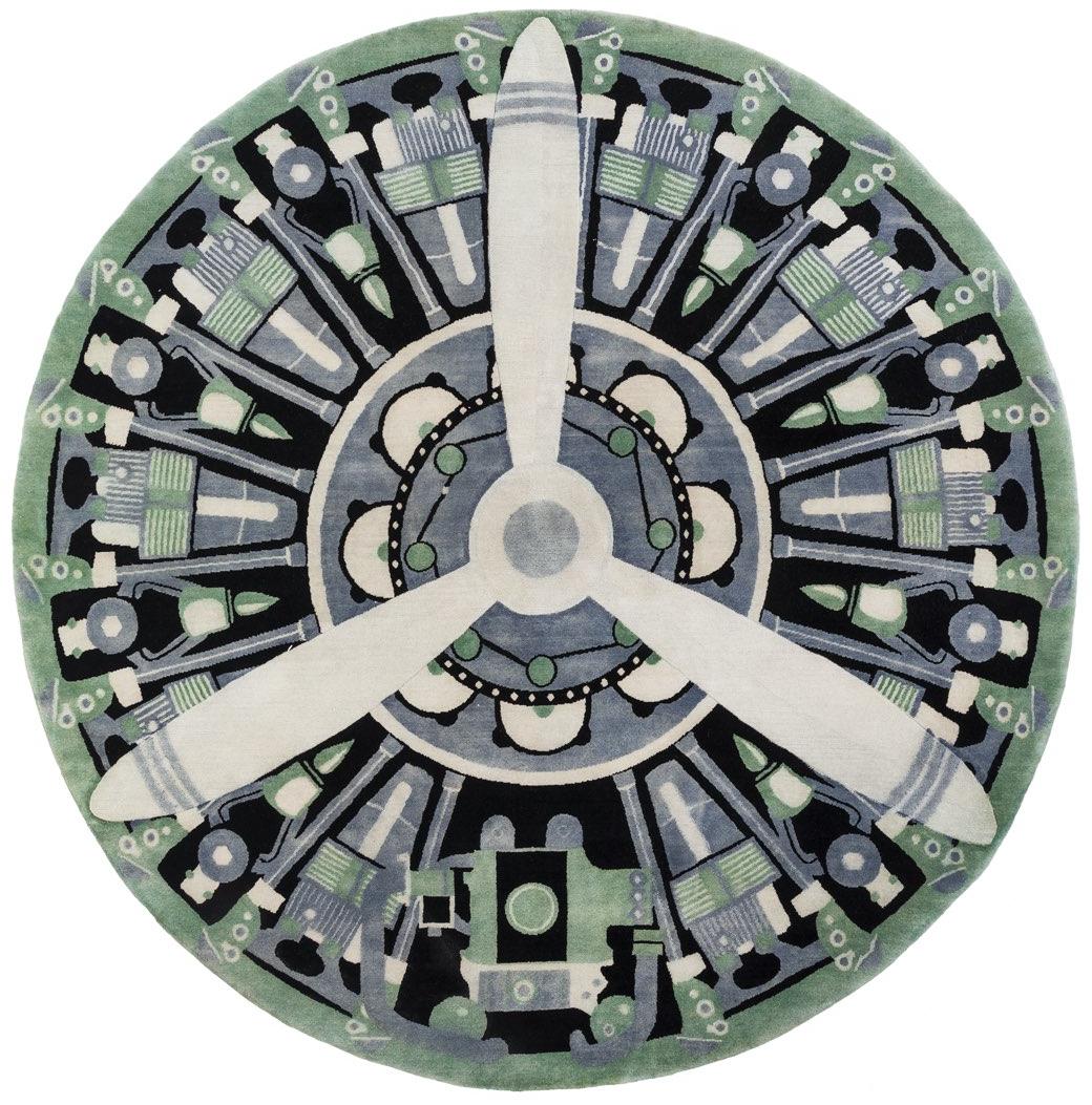 Круглый ковер эксклюзивный Италия Rotor
