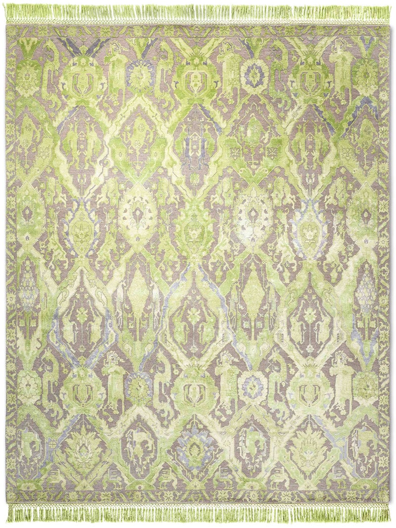 Премиальный ковер KavaBagh Green