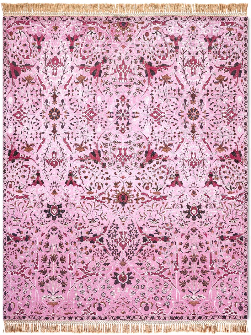 Ексклюзивний килим ручної роботи Teheran Pink | Розмір: 274 x 365 см