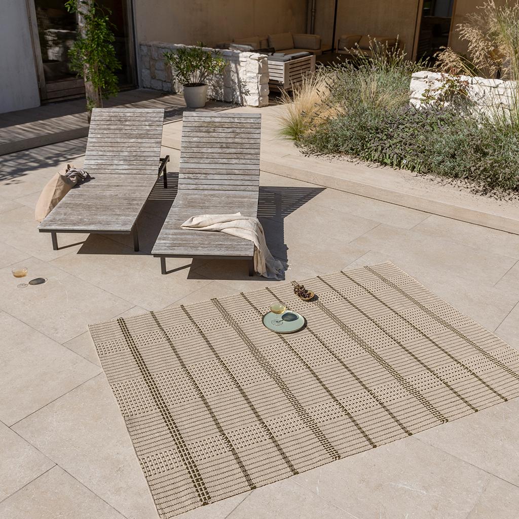 Ковер уличный Zona Olive Stitch 495707 | Размер: 160 x 230 см