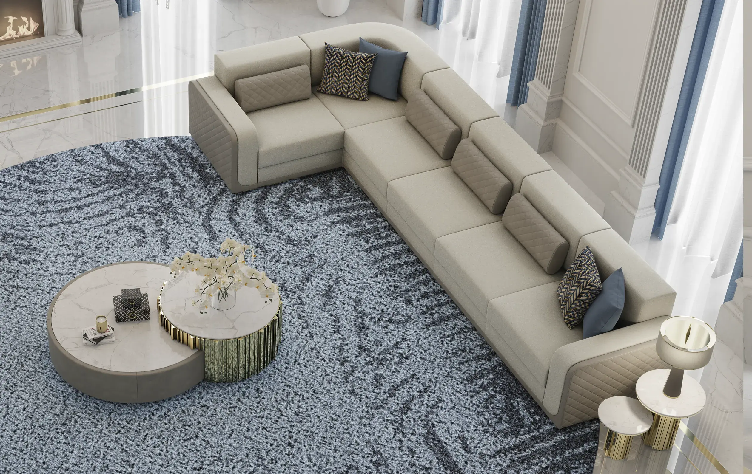 Набор кофейных столиков Imperial Set I - 8