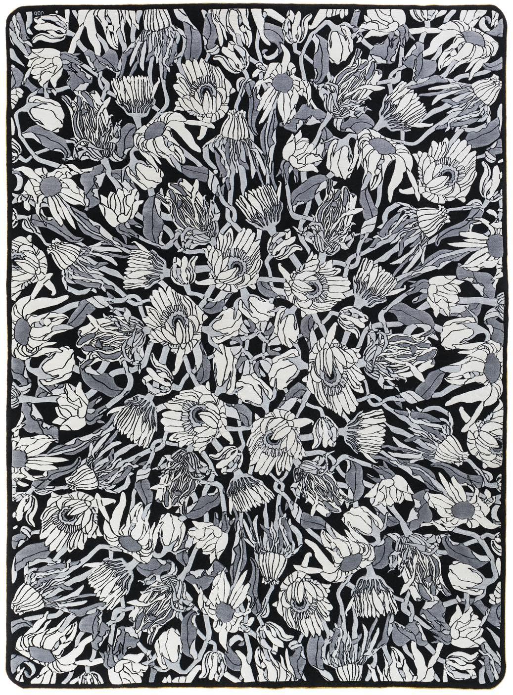 Круглий килим Withered Flower