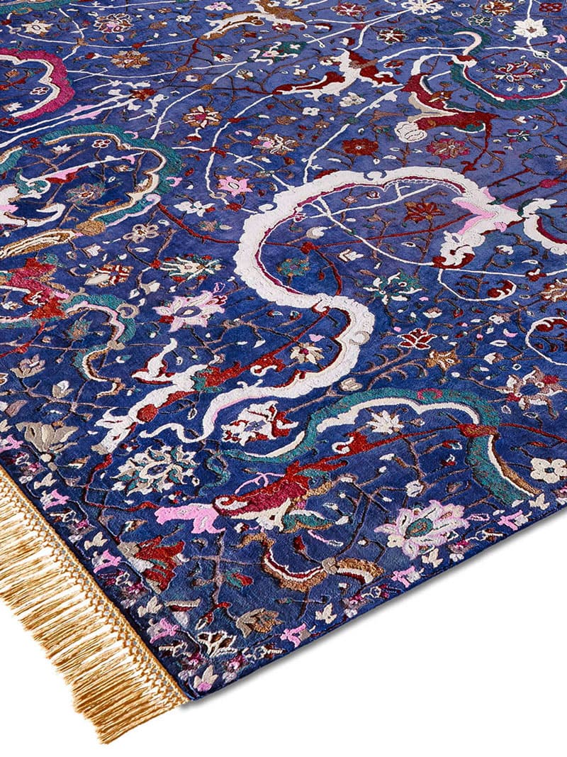 Роскошный ковер Tabriz Navy Blue