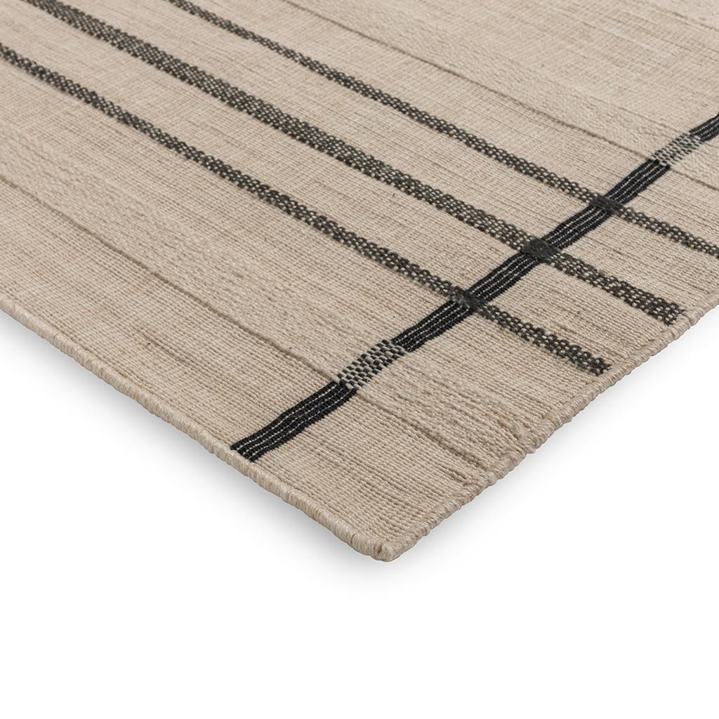 Килим вуличний Zona Charcoal Line 497605 | Розмір: 200 x 280 см