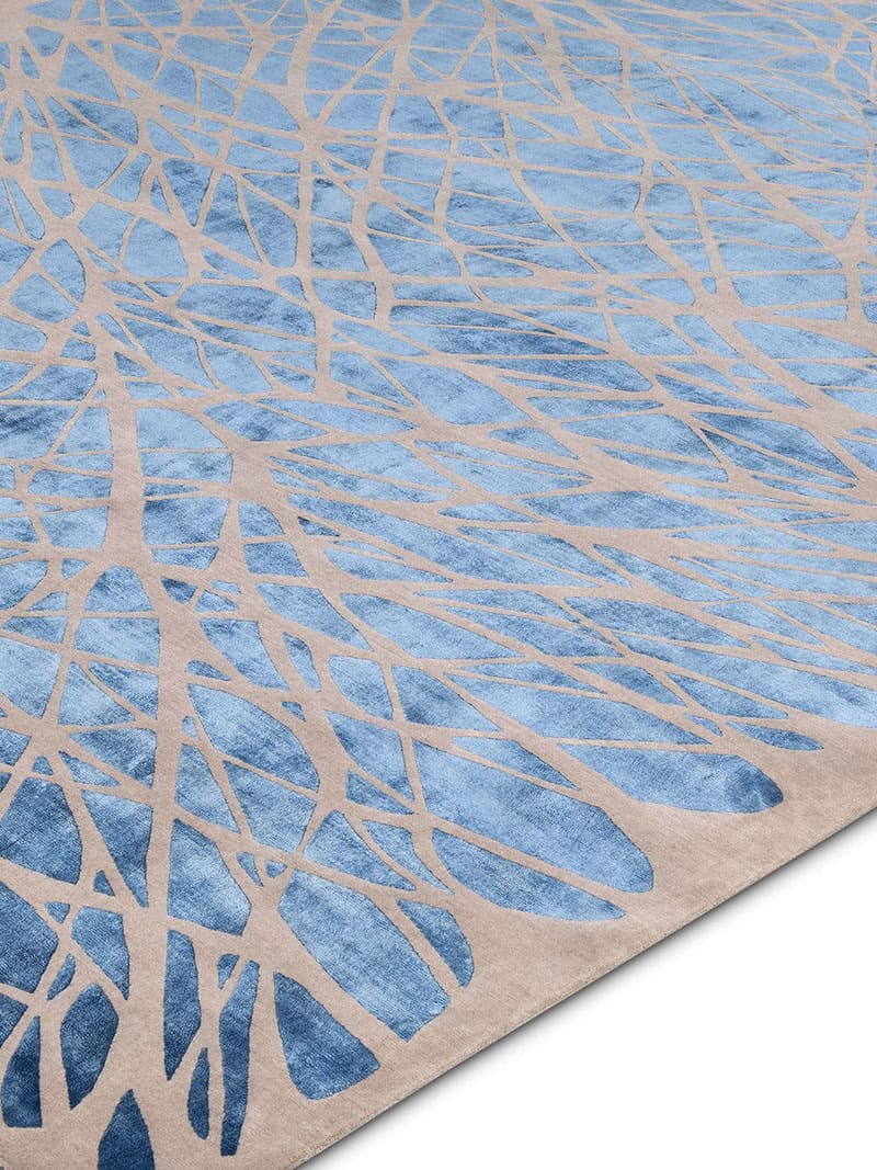 Эксклюзивный ковер Dresden Navy Blue ☞ Розмір: 365 x 457 см
