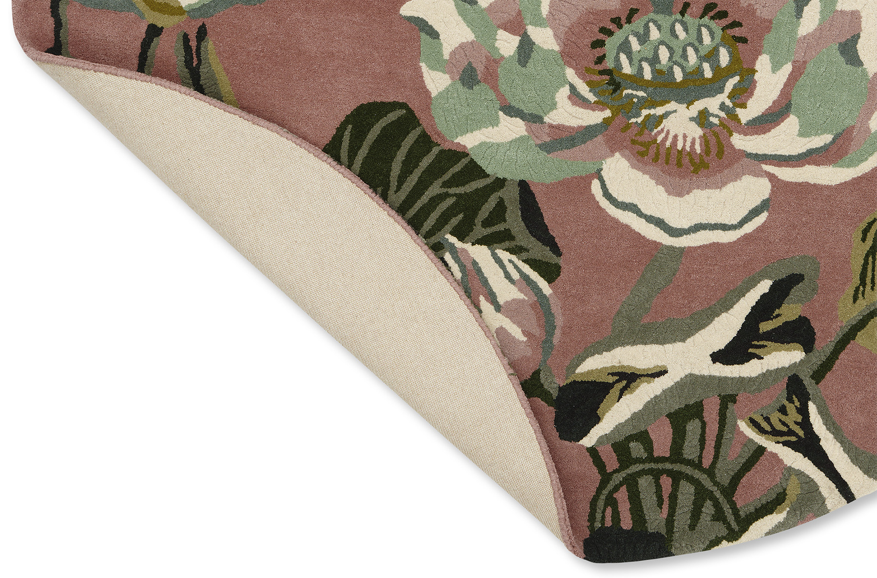 Килим Waterlily Dusty Rose Circle | Розмір: Ø 150 см
