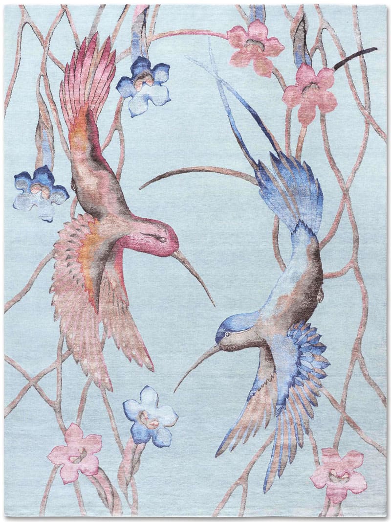 Елегантний килим Hummingbirds | Розмір: 274 x 365 см
