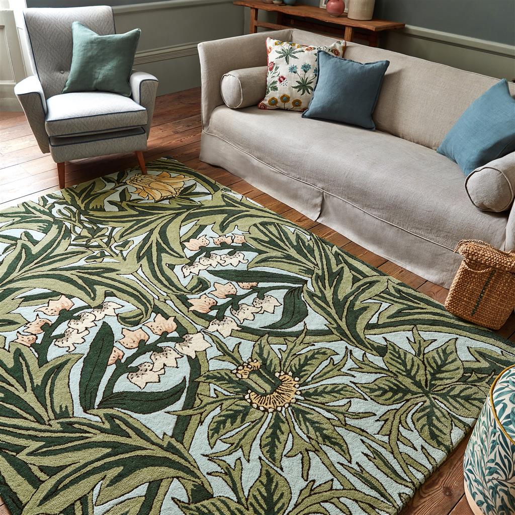 Килим ручної роботи Bluebell Leafy Arb Gr 127607 | Розмір: 200 x 280 см