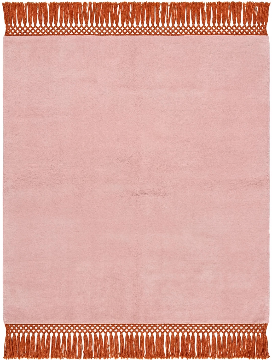 Килим авторський Minimal Fringe Blush