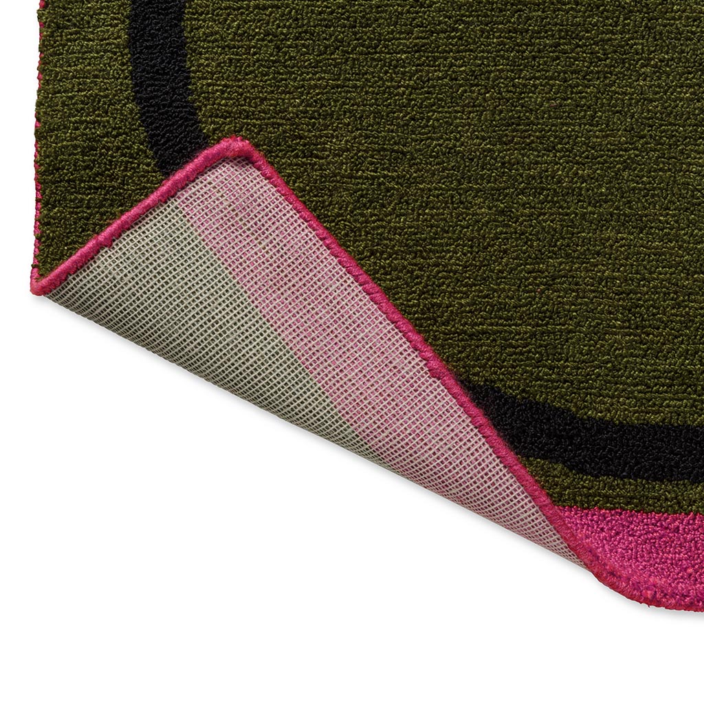 Килим вуличний Linear Branch Olive | Розмір: 250 x 350 см