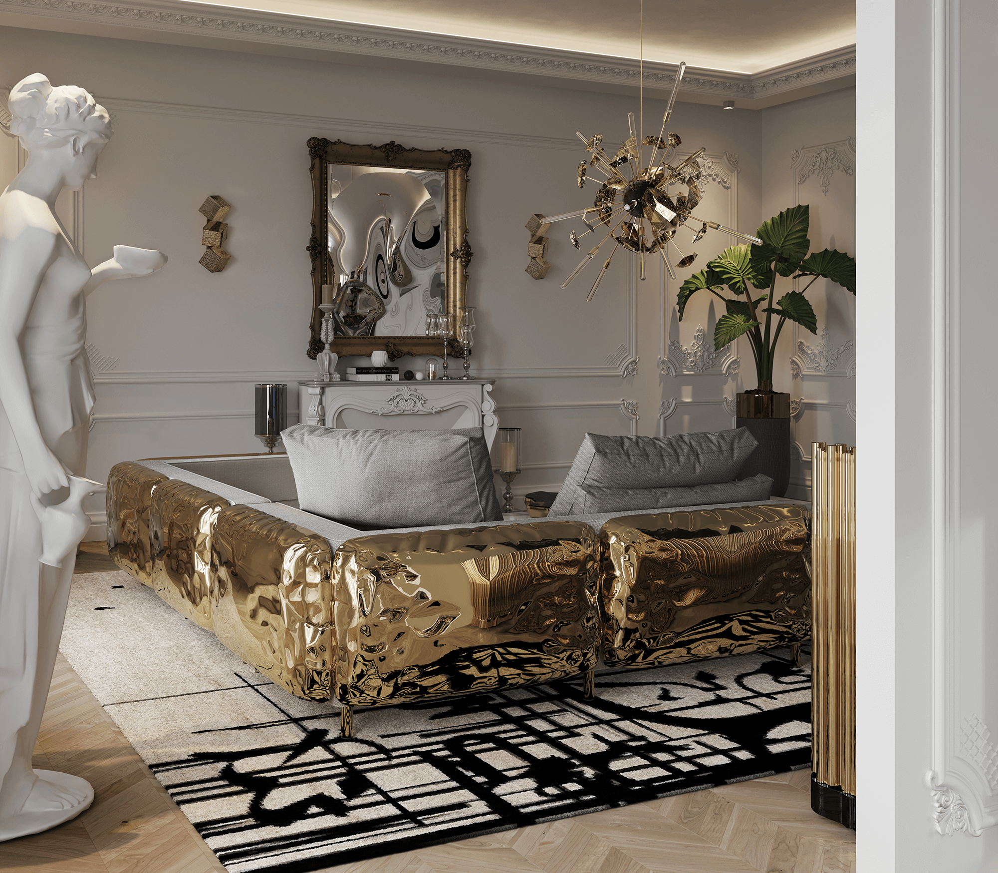Модульный диван Imperia Black Modular